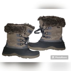 Khombu Slope Grey Winter Boots sz. 9
